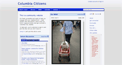 Desktop Screenshot of columbiacitizens.net